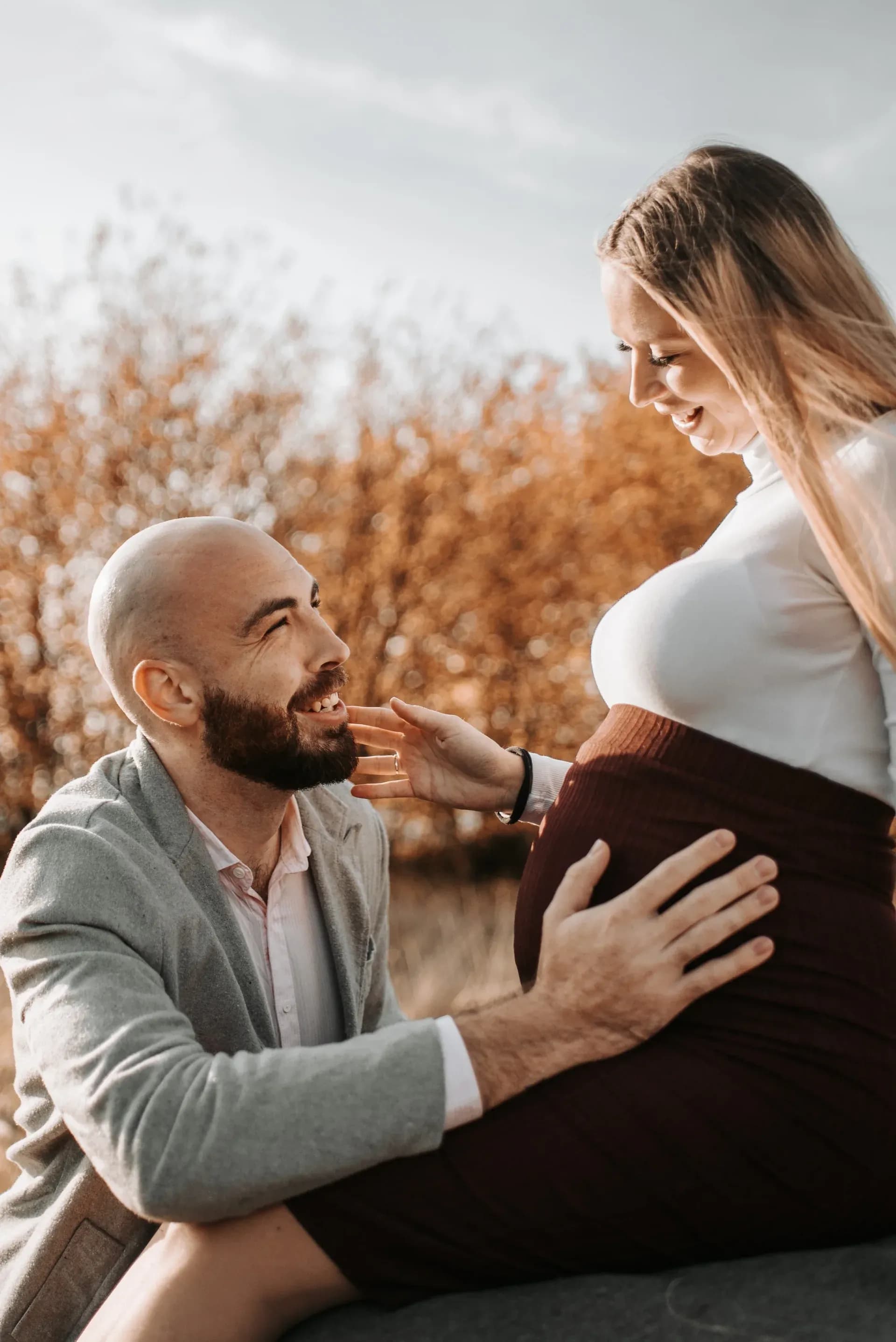 Těhotenské fotografie