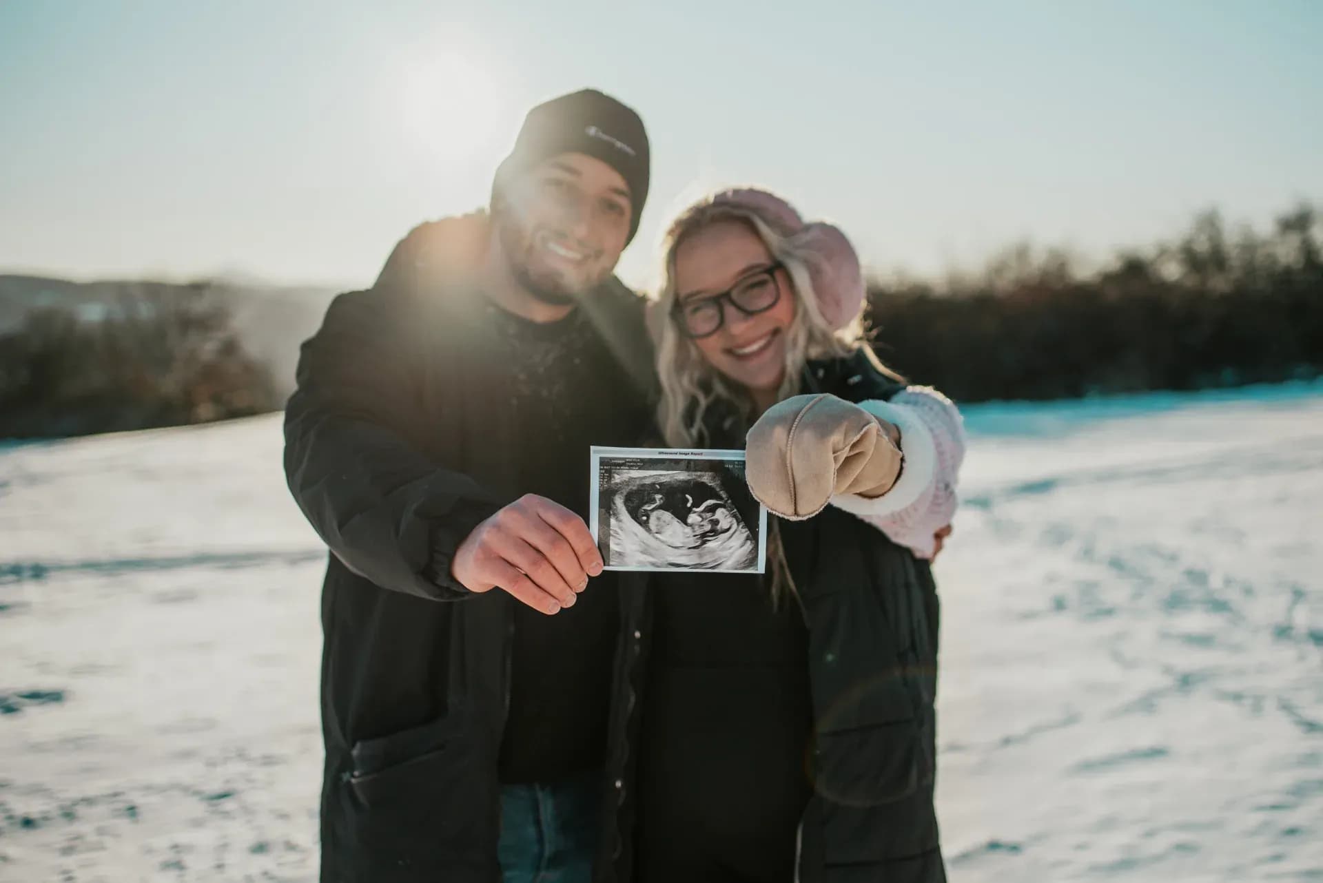 Těhotenské fotografie