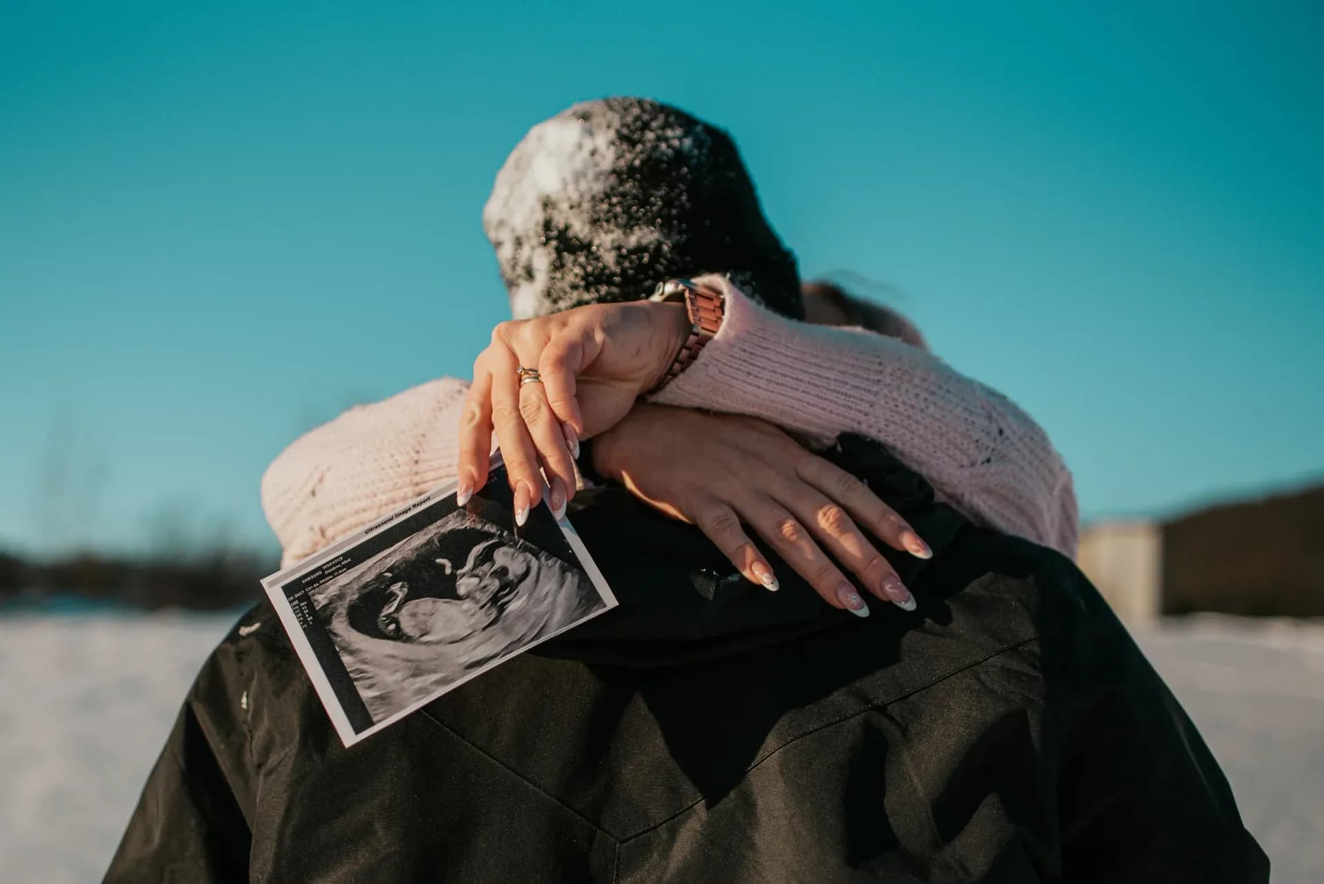 Těhotenské fotografie